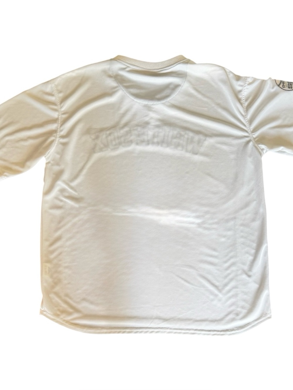 Vintage white sox v neck mlb baseball white pullover embroidered jersey Sz XL - Picture 2 of 6